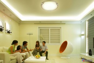 Ceiling led lighting: hard to be accepted by ordinary people