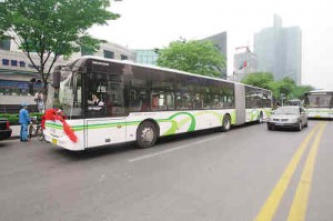 Shanghai bus used wireless led lighting