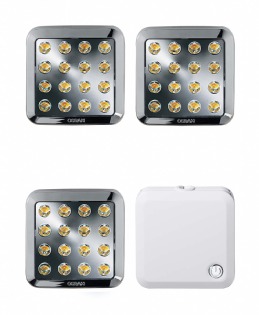 QOD CHROME SET - Wall luminaires - Indoor LED luminaires