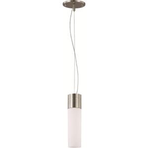 Sylvania 1-Light Flush Mount Ceiling Brushed Nickel LED Indoor Pendant Light Fixture