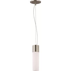 Sylvania 1-Light Flush Mount Ceiling Brushed Nickel LED Indoor Pendant Light Fixture