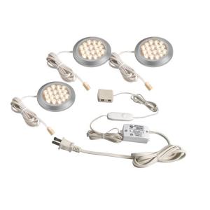 Westek LED Dimmable Nickel Accent Light (3-Pack)