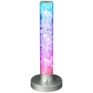 Lumisource 13 in. Silver LED Table Lamp