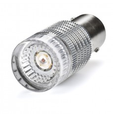 1157 LED Bulb - Dual Intensity 1 x 3 Watt High Power LED w/ Brake Flasher Part Number: 1157-R3W-FL
