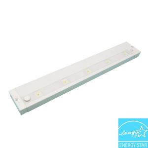 Juno 18 in. White LED Dimmable, Linkable Under Cabinet Light