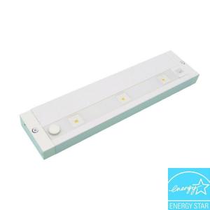 Juno 12 in. White LED Dimmable, Linkable Under Cabinet Light
