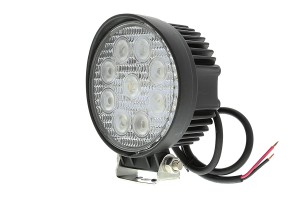 4.5" Round 27W Super Duty High Powered LED Flood Light Part Number: WL-CWHP27-R130