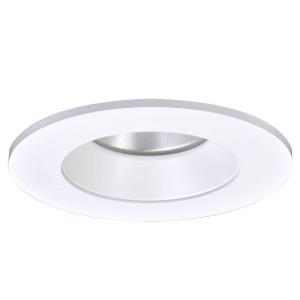 Halo 4 in. Recessed White LED Reflector Trim