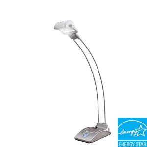 Rite Lite 16 in. Silver Metal Hi-Output LED Task / Desk Light