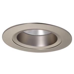 Halo 6 in. Recessed Satin Nickel LED Reflector Trim
