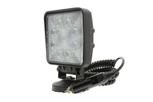 Square 24W Heavy Duty High Powered LED Flood Light with Magnetic Base Part Number: WLCP-CWHP24-S60