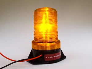 Universal Mini LED Strobe Light Beacon Part Number: M-USTRB-A3W
