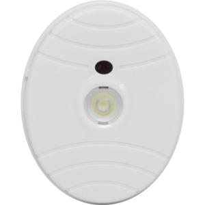 GE White Motion-Activated Battery Operated LED Puck Light,