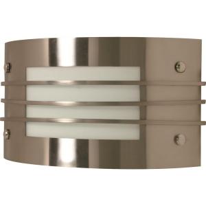 Sylvania 1-Light Flush Mount Wall Brushed Nickel LED Indoor Sconce Light Fixture
