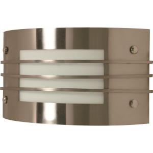 Sylvania 1-Light Flush Mount Wall Brushed Nickel LED Indoor Sconce Light Fixture