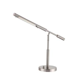 Illumine 1-Light LED Desk Lamp Polished Steel Finish