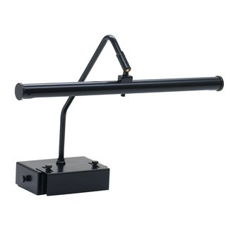 House of Troy CBLED12 Piano / Desk 1 Light Battery Operated LED Music Stand Piano Light