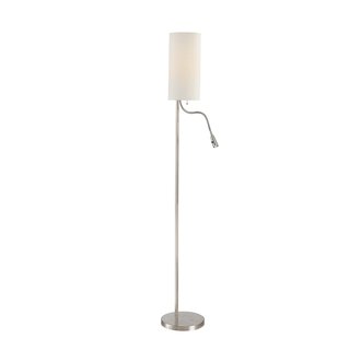 Kovacs P718-084 Contemporary / Modern Two Light Up / Down Lighting Floor Lamp with Adjustable Reading Light from the George's Reading Room Collection