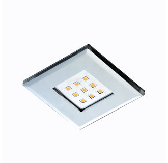 Eurofase Lighting 19225 Contemporary / Modern 9 Light 2.5 Watt LED Cabinet Light from the Fundamentals Collection