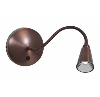 Access Lighting 62089 Transitional Single Light Gooseneck Wall Sconce from the LED Collection