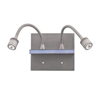 Access Lighting 70002 Contemporary / Modern Two Light Up / Down Lighting Gooseneck Wall Sconce from the LED Collection