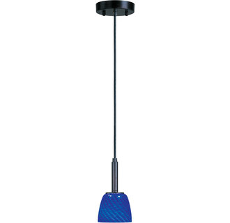 ET2 E94011 Contemporary / Modern Single Light Down Lighting LED Mini Pendant from the Carte Collection