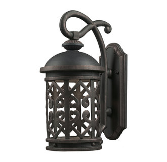 Elk Lighting 42362/1 1 Light Outdoor Sconce from the Tuscany Coast Collection