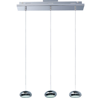 ET2 E22253 Dial 3 Light LED Foyer Pendant