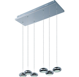 ET2 E22256 Dial 6 Light LED Foyer Pendant