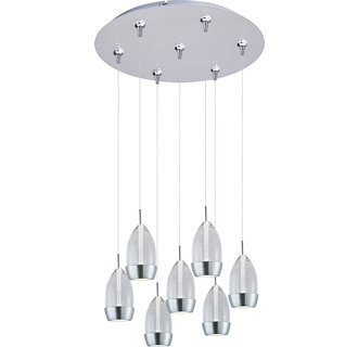 ET2 E93752 Luxe 7 Light LED Foyer Pendant