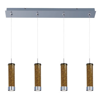 ET2 E94950 Chroma 4 Light Linear LED Foyer Pendant