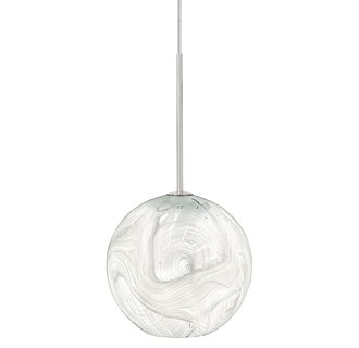LBL Lighting Paperweight Opal Monopoint 1 Light Track Pendant