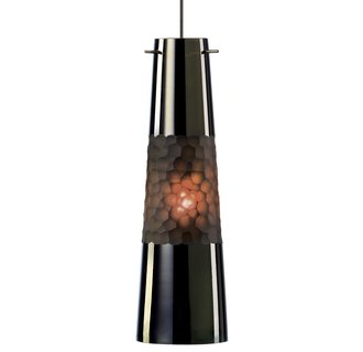 LBL Lighting Bonn Brown LED Monopoint 1 Light Track Pendant