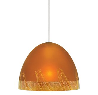LBL Lighting Mojave Amber LED Fusion Jack 1 Light Track Pendant