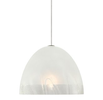 LBL Lighting Mojave Frost LED Monopoint 1 Light Track Pendant