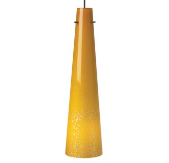 LBL Lighting Mini-Pavia Amber LED Monopoint 1 Light Track Pendant