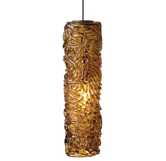 LBL Lighting Mini Isis LED Amber 6W Monopoint 1 Light Mini Pendant