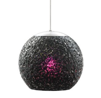 LBL Lighting Mini Rock Candy G LED Amethyst 6W Monopoint 1 Light Mini Pendant