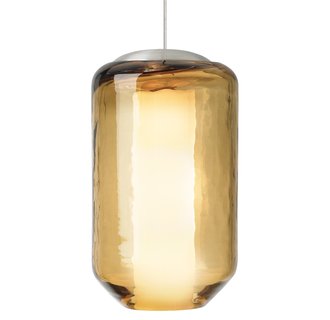 LBL Lighting Mini Mason LED Amber 6W Monopoint 1 Light Pendant