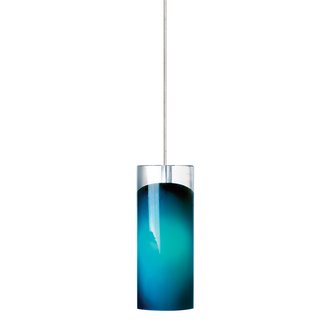 LBL Lighting Horizon LED Steel Blue 6W Monopoint 1 Light Mini Pendant