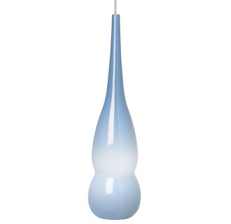 LBL Lighting Sulton Blue LED 2-Circuit Rail 1 Light Track Pendant