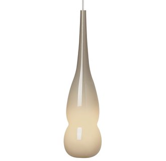 LBL Lighting Sulton Gray LED 2-Circuit Rail 1 Light Track Pendant