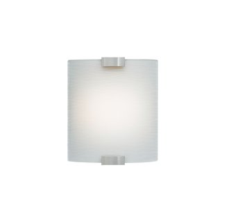 LBL Lighting Omni Cover Small Frost LED 277V 1 Light Wall Sconce