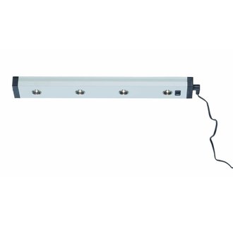 Lite Source LS-1241 4 Light LED Under Cabinet Light with Connector from the Teko Collection