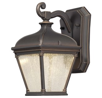 The Great Outdoors 72391-143C Lauriston Manor LED Medium Outdoor Wall Sconce - Bulbs Included