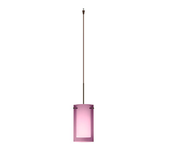 Besa Lighting XL-A440-BR Single Light LED Pendant with Bronze Metal Finish from the Pahu 4 Collection