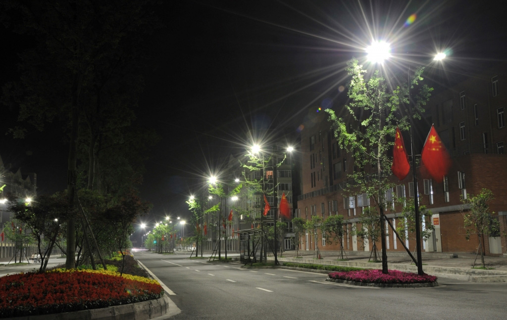 LED street lights have a high level of design standards