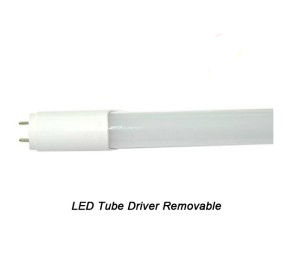 LED Tube with Driver Removable