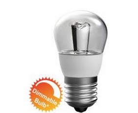 5W LED Fancy Round Bulb - Warm White