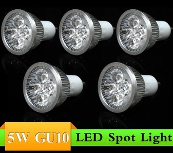 GU10 AC85-265V warm white LED Spot light